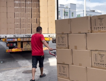 卷线盘重磅出货！500万货物搭乘17.5米巨无霸启程